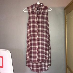 Short sleeve flannel